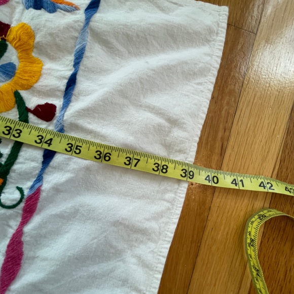 Vintage Colorful Mexican Embroidered Dress - Picture 5 of 5